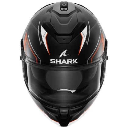 Cască Moto Integrală SHARK SPARTAN GT PRO TORYAN MAT · Negru Mat / Alb / Portocaliu  - 2