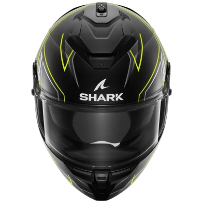 Cască Moto Integrală SHARK SPARTAN GT PRO TORYAN MAT · Negru Mat / Gri / Galben  - 2