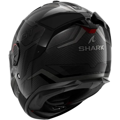 Cască Moto Integrală SHARK SPARTAN GT PRO CARBON RITMO · Negru / Gri  - 1