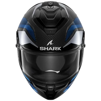 Cască Moto Integrală SHARK SPARTAN GT PRO CARBON RITMO · Negru / Albastru / Gri  - 2