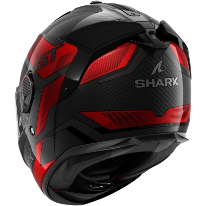Cască Moto Integrală SHARK SPARTAN GT PRO CARBON RITMO · Negru / Roșu / Gri  - 1