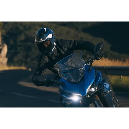 Cască Moto Integrală SHARK SPARTAN GT PRO CARBON RITMO · Negru / Roșu / Gri  - 4