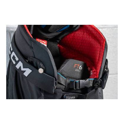 Pantaloni Hochei Jucător, Senior, CCM JETSPEED FT6 PRO · Negru  - 2