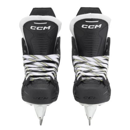 Patine Hochei Copii, Jucător, Junior, CCM TACKS AS570 Regular · Negru / Gri / Galben  - 4