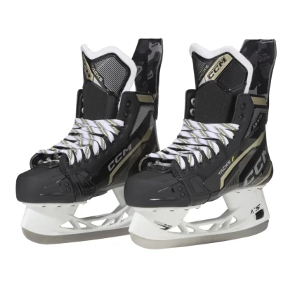 Patine Hochei Jucător, Intermediar, CCM TACKS AS570 Regular · Negru / Gri / Galben  - 3