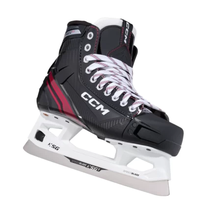 Patine Hochei Portar, Intermediar, CCM EXTREME FLEX 6.5 · Negru / Roșu  - 2
