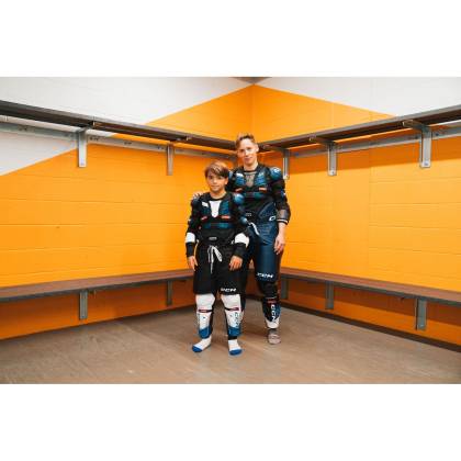 Pantaloni Hochei Copii, Jucător, Junior, CCM NEXT · Negru  - 2