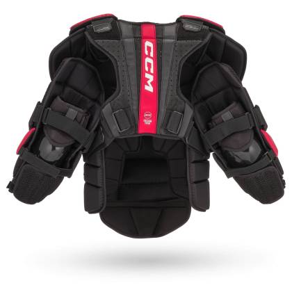 Cazacă Hochei Portar CCM EFLEX 6.9 SENIOR · Negru / Roșu / Alb  - 1