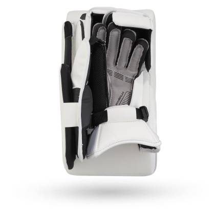 Mănuși Respins Hochei Copii, Portar, Junior, CCM EFLEX 6.5 · Alb / Negru  - 1