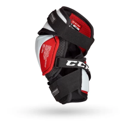 Cotiere Hochei Jucător, Senior, CCM JETSPEED FT4 · Negru / Alb / Roșu  - 1