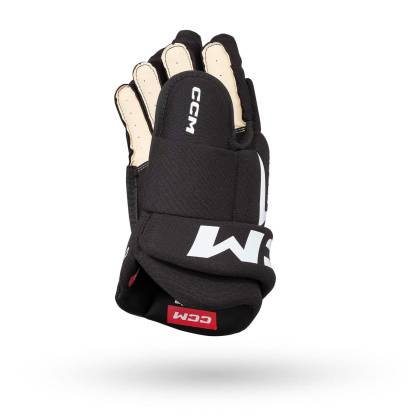 Mănuși Hochei Copii, Jucător, Junior, CCM TACKS AS550 · Negru / Alb  - 1