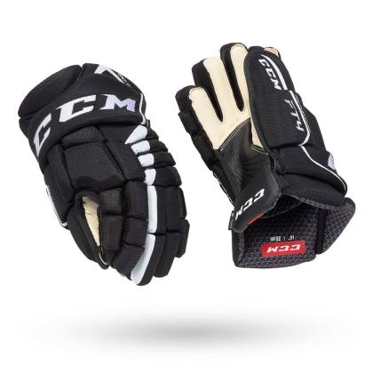 Mănuși Hochei Jucător, Senior, CCM JETSPEED FT4 · Negru / Alb  - 2