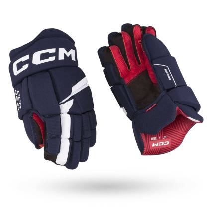 Mănuși Hochei Copii, Jucător, Junior, CCM NEXT · Albastru / Alb / Roșu  - 2