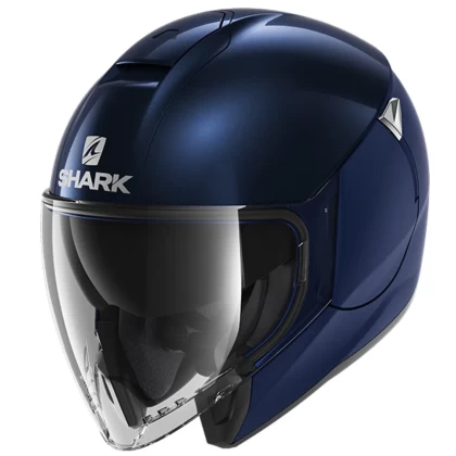 Cască Moto Open-Face SHARK CITYCRUISER DUAL BLANK B03 · Albastru  - 0
