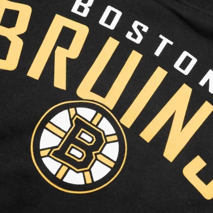 Hanorac NHL BOSTON BRUINS TEAM WORDMARK '47 HELIX · Negru  - 2