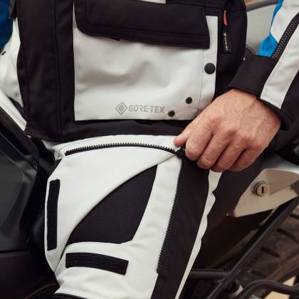 Pantaloni Moto din Textil GoreTex RICHA BRUTUS GTX · Gri / Negru  - 2