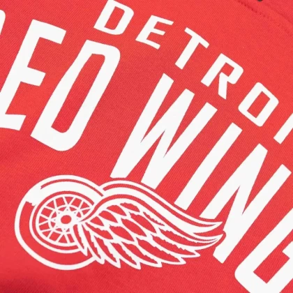 Hanorac NHL DETROIT RED WINGS TEAM WORDMARK '47 HELIX · Roșu  - 2