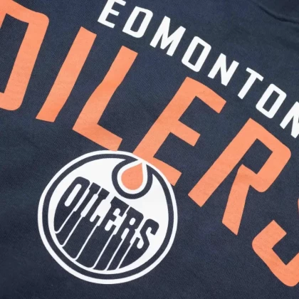 Hanorac NHL EDMONTON OILERS TEAM WORDMARK '47 HELIX · Albastru  - 2