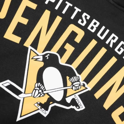 Hanorac NHL PITTSBURGH PENGUINS TEAM WORDMARK '47 HELIX · Negru  - 2