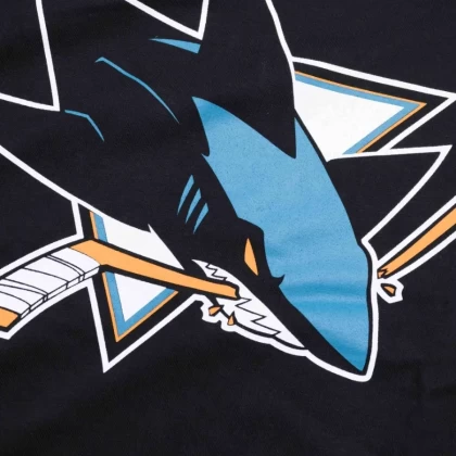 Tricou NHL SAN JOSE SHARKS TEAM LOGO '47 ECHO · Negru  - 2