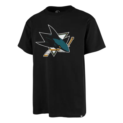 Tricou NHL SAN JOSE SHARKS TEAM LOGO '47 ECHO · Negru  - 0