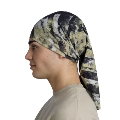 Bandană Tubulară Multifunctională BUFF ORIGINAL ECOSTRETCH BIMAN MULTI · Verde / Gri / Negru  - 3