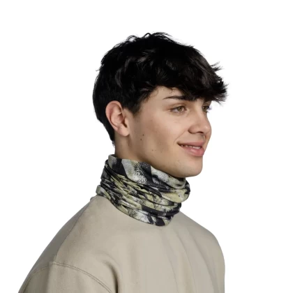 Bandană Tubulară Multifunctională BUFF ORIGINAL ECOSTRETCH BIMAN MULTI · Verde / Gri / Negru  - 2