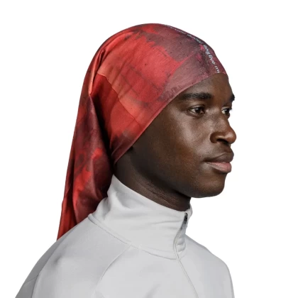 Bandană Tubulară Multifunctională BUFF ORIGINAL ECOSTRETCH CINNAMON · Roșu  - 3