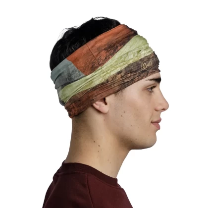 Bandană Tubulară Multifunctională BUFF ORIGINAL ECOSTRETCH NESKI MULTI · Maro / Albastru / Verde  - 3