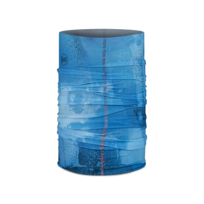 Bandană Tubulară Multifunctională BUFF ORIGINAL ECOSTRETCH ATIV TIDE BLUE 