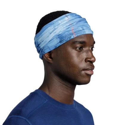 Bandană Tubulară Multifunctională BUFF ORIGINAL ECOSTRETCH ATIV TIDE BLUE · Albastru  - 3