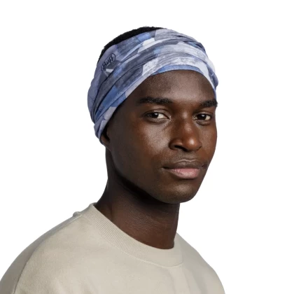 Bandană Tubulară Multifunctională BUFF ORIGINAL ECOSTRETCH TOUDE TIDE BLUE · Albastru / Gri  - 2