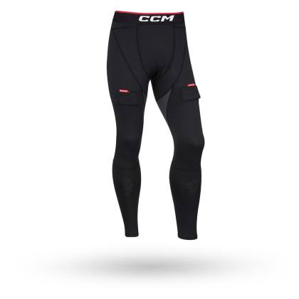 Pantaloni Lungi cu Suspensor, Senior, CCM COMPRESSION PANTS 