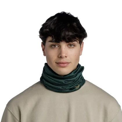 Bandană Tubulară Multifunctională BUFF ORIGINAL LIGHT WEIGHT MERINO WOOL SOLID SILVERSAGE · Verde  - 2