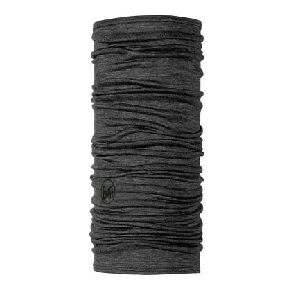 Bandană Tubulară Multifunctională BUFF ORIGINAL LIGHT WEIGHT MERINO WOOL SOLID GREY 