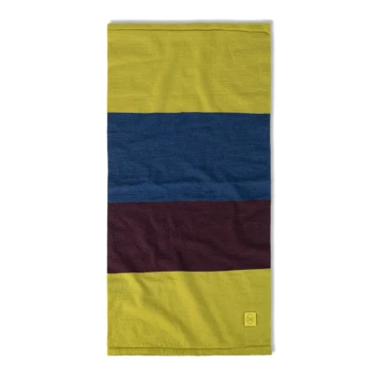 Bandană Tubulară Multifunctională BUFF ORIGINAL MERINO MOVE CITRONELLA · Galben / Albastru / Mov  - 1