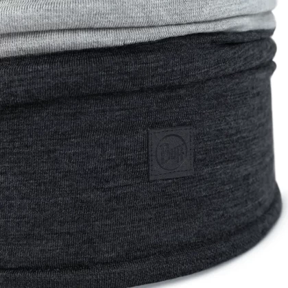 Bandană Tubulară Multifunctională BUFF ORIGINAL MERINO MOVE GRAPHITE · Gri  - 2