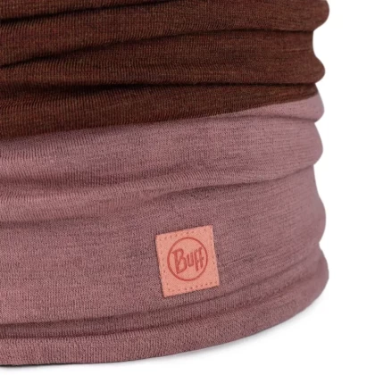 Bandană Tubulară Multifunctională BUFF ORIGINAL MERINO MOVE SOLID SIENNA · Roz / Mov  - 2