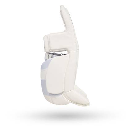 Tibiere Hochei Copii, Portar, Junior, CCM EFLEX 6.5 · Alb / Negru  - 2