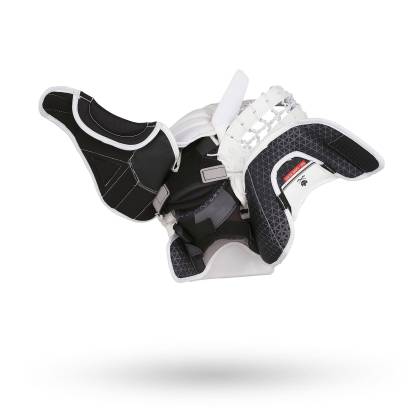 Mănuși Prins Hochei Copii, Portar, Junior, CCM EFLEX 6.5 · Alb / Negru  - 2