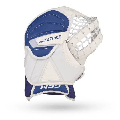 Mănuși Prins Hochei, Portar, Senior, CCM EFLEX 6.9 · Alb / Albastru  - 1