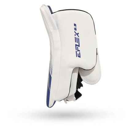 Mănuși Respins Hochei, Portar, Senior, CCM EFLEX 6.9 · Alb / Albastru  - 2