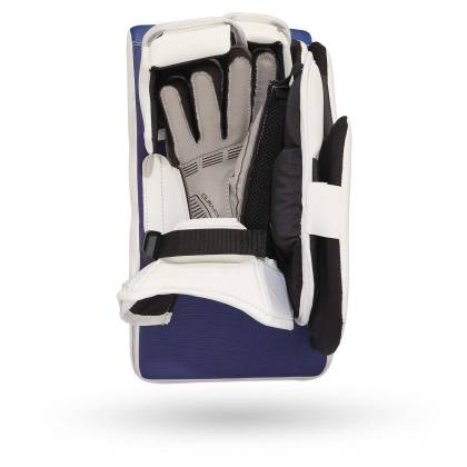 Mănuși Respins Hochei, Portar, Senior, CCM EFLEX 6.9 · Alb / Albastru  - 1