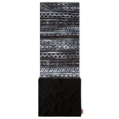 Bandană Tubulară Multifunctională BUFF ORIGINAL POLAR ALSIEN BLACK · Negru / Gri  - 1