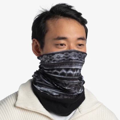 Bandană Tubulară Multifunctională BUFF ORIGINAL POLAR ALSIEN BLACK · Negru / Gri  - 2