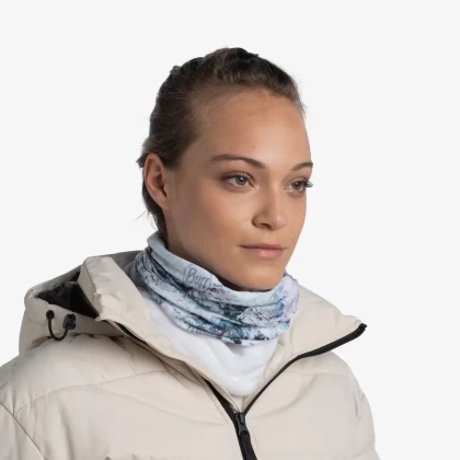 Bandană Tubulară Multifunctională BUFF ORIGINAL POLAR ARKIET MULTI ·  Alb / Albastru / Mov  - 2