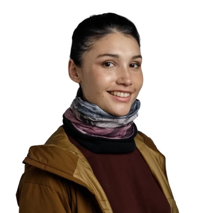 Bandană Tubulară Multifunctională BUFF ORIGINAL POLAR ERYNA MULTI · Albastru / Gri / Mov  - 3