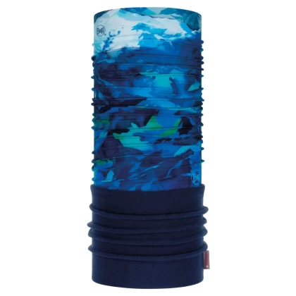 Bandană Tubulară Multifunctională pentru Copii BUFF ORIGINAL POLAR HIGH MOUNTAIN BLUE 