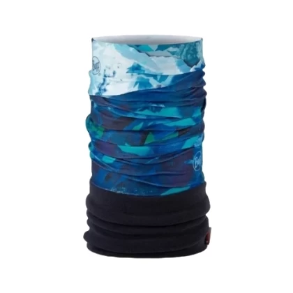 Bandană Tubulară Multifunctională pentru Copii BUFF ORIGINAL POLAR HIGH MOUNTAIN BLUE · Albastru  - 1