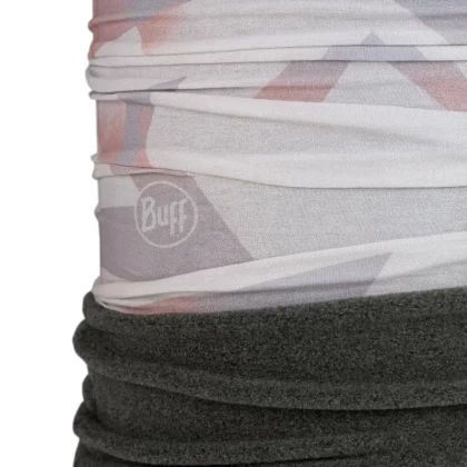 Bandană Tubulară Multifunctională BUFF ORIGINAL POLAR PHALIN PALE PINK · Alb / Roz  - 2